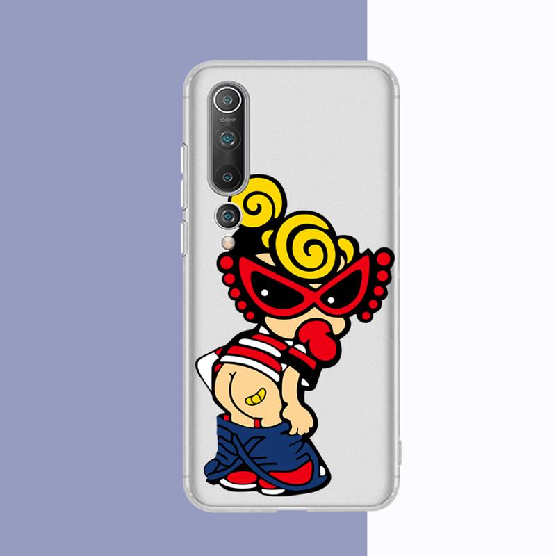 Yinuoda Moda Giapponese hysteric mini Custodia per Telefono per Samsung S20 S10 lite S21 plus per Redmi Note8 9pro per Huawei P20 Custodia Trasparente