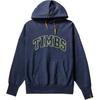 Timberland Коллекция TDC Письмо о взыскании Удобная толстовка с капюшоном Унисекс толстовка Темно-синий Сапфир A2KFK-A2W
