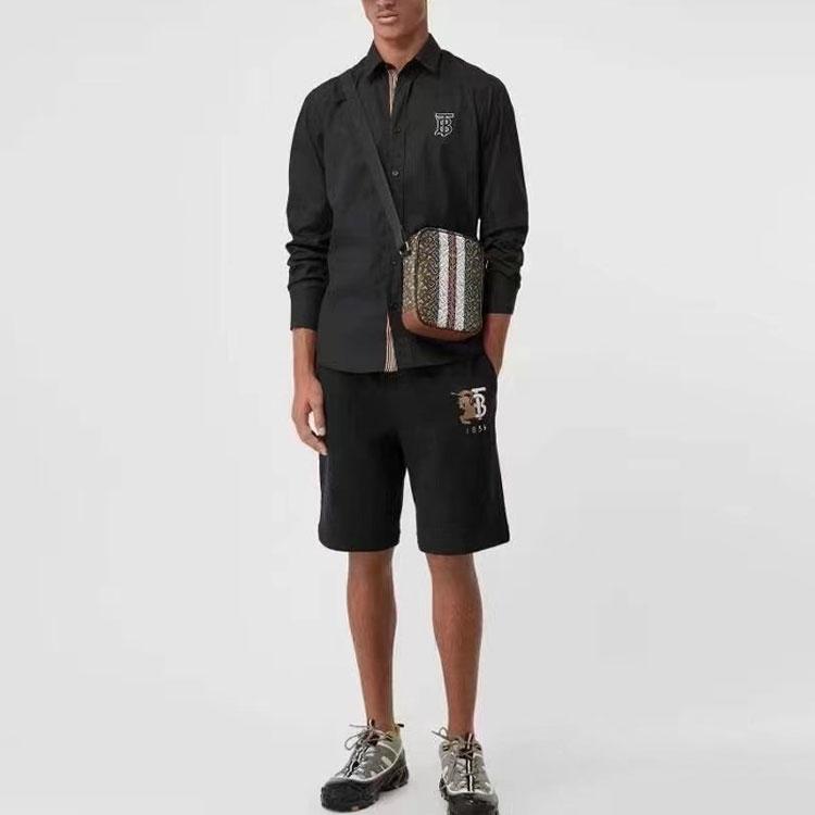 Burberry FW22 Shirt Men's Black 80234631