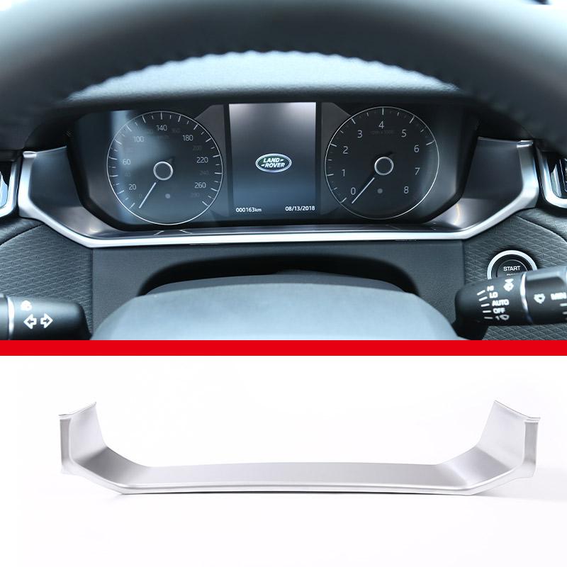 

ABS Carbon Fiber For Land Rover Range Rover Velar 2017- Car Dashboard Decoration Frame Cover Interior Modification Accessory Style B Silver