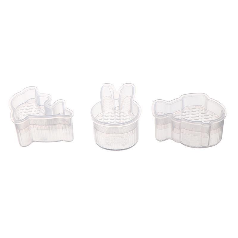 3Pcs/Set Cartoon Shape Rice Ball Mold Sushi Roll Bento Press Mold Diy Tools