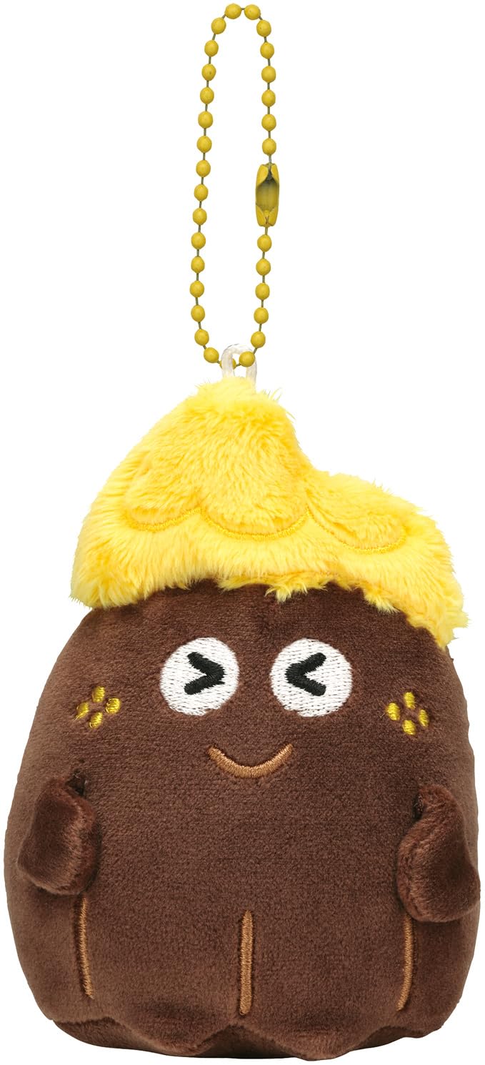 

Skater Plush Mascot Keychain Ball Chain Petit Canele Citron ZNKH1-A