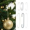 Decorative Hangers for Christmas Trees Ornament Hooks, Metal Wire Hanging Hook, C-Shaped Hooks Ornaments Hanger Tree Decoration, Garland Balls