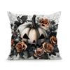 Halloween Flowers Cushion Pillowcase Printed Polyester 45X45Cm Throw Pillowcover Decorative Sofa Cushion Pillowslip Home Decor
