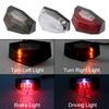 Motorcycle Signal Indicator 11 LED Tail Light Turn Signals Universal
