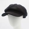 Popular Versatile Beret Autumn and Winter Solid Color Fashion Newsboy Hat Trend Painter Hat Retro Octagonal Hat