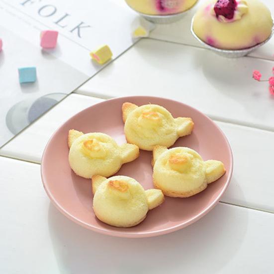 Ikke-klebende Avforming Matkvalitets Kakeform Søt Griseform Silikon Bakverkform Kjøkkenutstyr