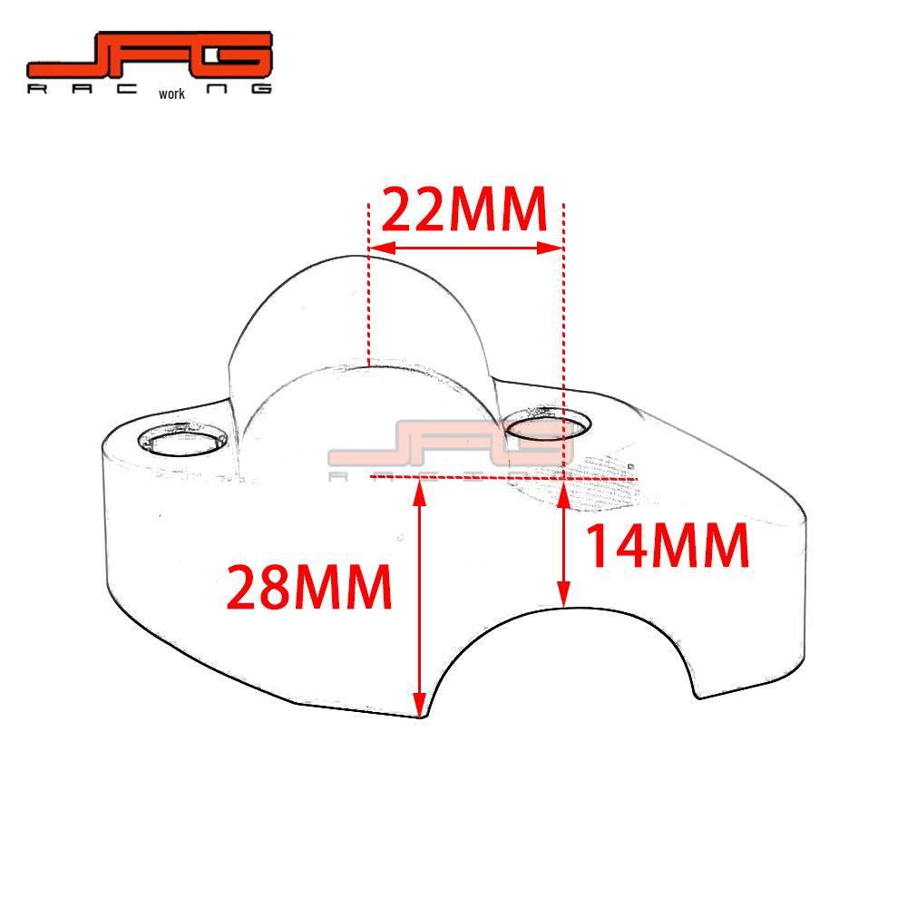 Bloc Distanțier CNC din Aluminiu pentru 1050-1290 Adventure Modificare ATV