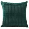 Durability Corduroy Cushion Cover with Invisible Zippered Close Enhances Any Decors Styles Standard Size 45x45cm