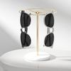 Luxury Rotatable Desktop Eyeglasses Rack Detachable Minimalist Display Rack Glasses Holder Stand
