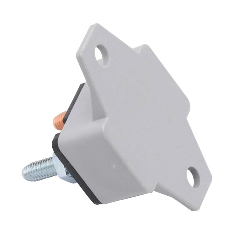 2Pcs 25A Circuit Breaker Auto Reset Function Red Sheath Design Fixed Mounting Wing for 6-28V Voltages Ranges Systems