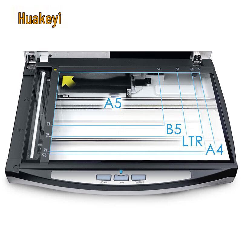 Huakeyi PL3260 A4 Dual Platform Document Scanner CN plug (adapter included)