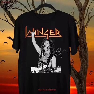 Kip Winger Sänger Basic Für Fans T-Shirt Vintage Atmungsaktiv Grafik Streetwear Unisex Designer Kleidung