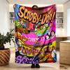 Scooby Print Blanket - Soft & Comfortable, for Bedroom, Travel, Sofa, Home Decoration - Birthday Christmas Gift for Friend
