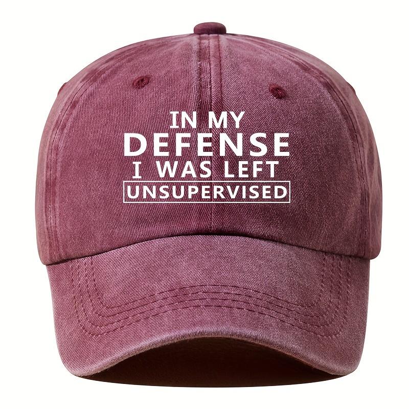 

Vintage Washable Lettering Trucker Hat Adjustable Cap with Letters Outdoor Casual Suitable for Camping One Size