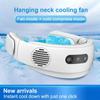 Mini Bladeless Fan Hanging Neck Leafless Fan Rechargeable Fan Mute Sports Fans For Home Outdoor Portable Fans Camping Fan