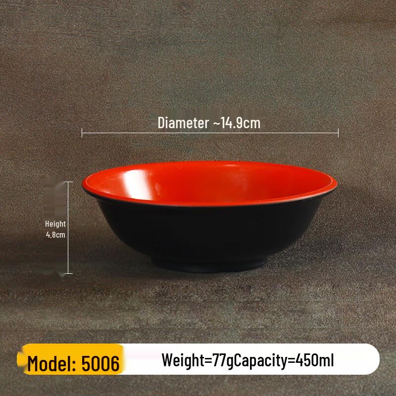 YunDuo Melamine Anti-fall Wonton Bowl