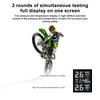 TPMS Systém monitorování tlaku v pneumatikách pro motocykly se 2 externími senzory Sada digitálního alarmu tlaku v pneumatikách Příslušenství pro motocykly