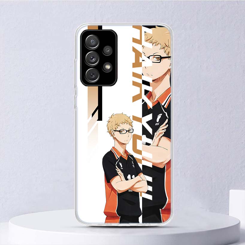 Anime Haikyuu Schulvolleyball Weiche Hülle Für Samsung Galaxy A17 A16 A26 A36 A56 A15 A14 A13 A55 A54 A53 Handyhülle A25 A35 A24