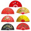 Chinese Bamboo Folding Hand Held Fan  Dance Party Pocket Gifts Elegant And Durable for Wedding Portable Hand Fans Decoration