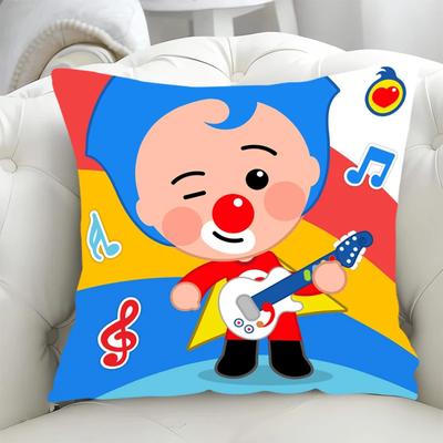 Poszewki na poduszki 45x45 P-Plim Plim Dekoracyjne poszewki na poduszki 40x40 Dekoracje jesienne Fotele Poduszki przytulanki Krótki plusz Drukowanie dwustronne