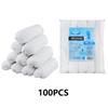 100Pcs Disposable Non-Slip Shoe Covers Thick Nonwoven Arctic-Proof Degradable for Home Hospital Visits Banya Sauna Protection