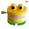 2pcs Spring Wind Up Jump Tooth Dental Gift Dental Toys Wholesale Spring Plastic Toys Jump Teeth Chai