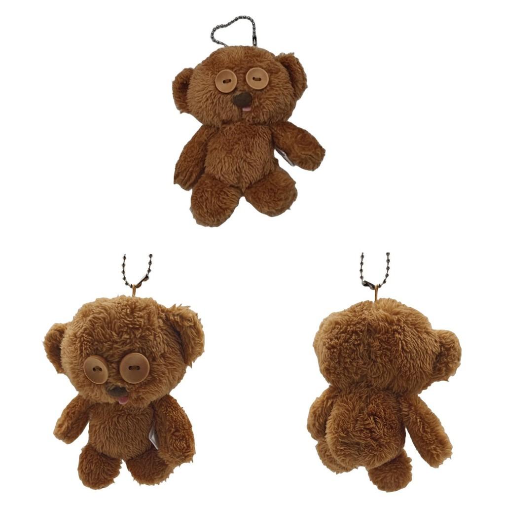 Tim Despicable Me Bear Plush Keychain Cartoon Character Hanging Decoration Gift