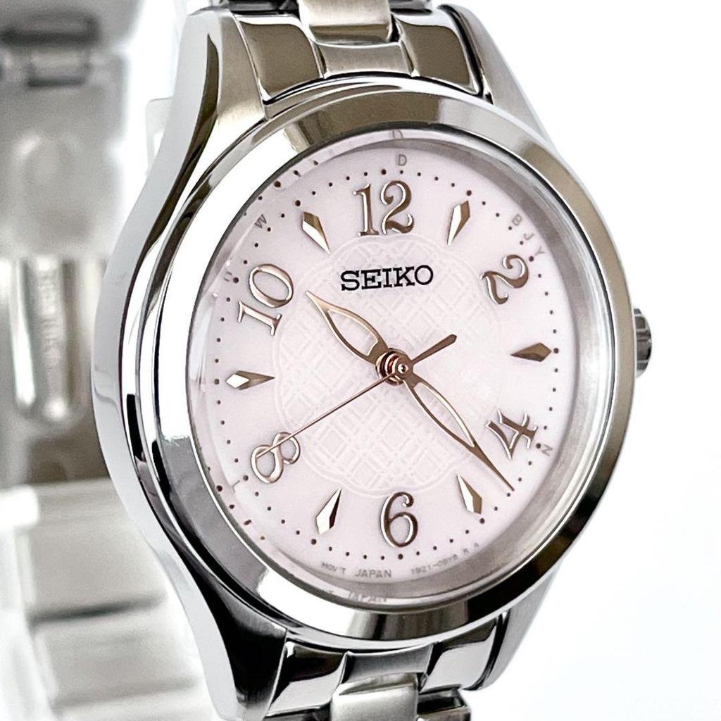 [USED] Seiko SEIKO Women's Watch, Working, Radio-Controlled, Solar, Polished, S2105