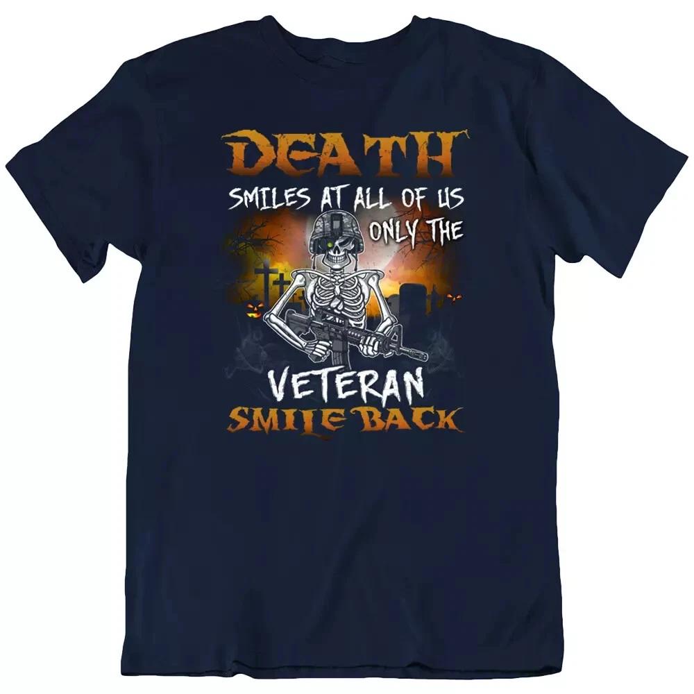 Veteran American Flag Skull Military Army Soldier Hero T Shirt Tee Gift New 2XL