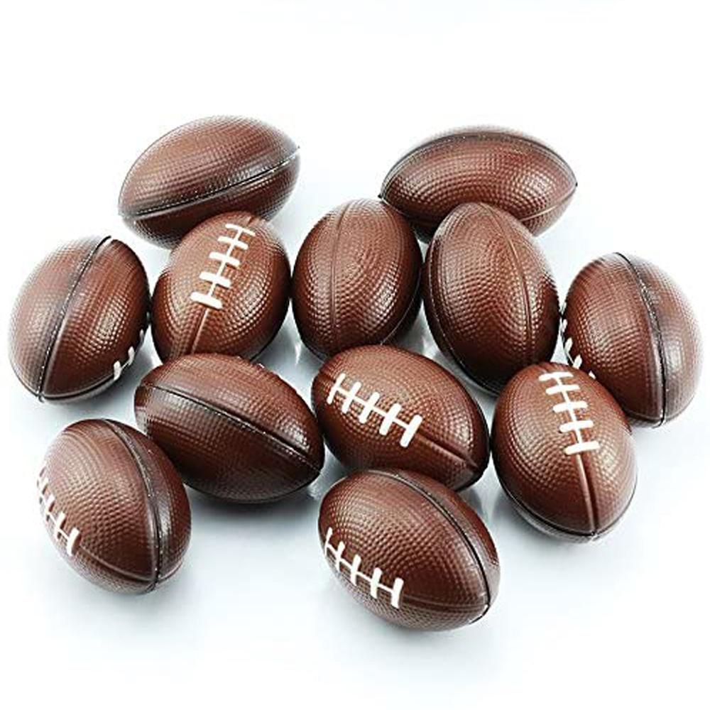 Relief Toy Balls Party Squeeze Foam Rugby Squeeze Ball Stress Balls Squeeze Balls Mini Football