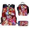 Kinder Cartoon Rucksack Set Grundschüler Mit Lunchtasche Federmäppchen - Leicht Ergonomisch Oxford Stoff