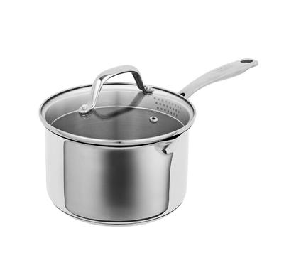 KUHN RIKON ALLROUND PLUS Sauté Pan with Glass Lid 16 Cm 1.9 Liters INDUCTION