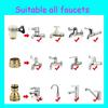15-23mm Universal Hose Tap Adapters Faucet Tap Connector Garden Water Hose Pipe Fitting Faucet Adapter Watering Garden Tools