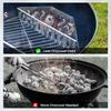 D2 2Pcs Charcoal Basket BBQ Charcoal Grill Basket Holders BBQ Grilling Accessories Replacement for BBQ Grill Tools Accessories