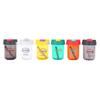 Water bottle fashionable mini double drink ton cup high value student plastic cup outdoor portable car straw cup