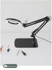 LED Long Arm Magnifying Desk Lamp for Reading, Study, and Maintenance Tasks