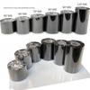 Hybrid Wax-Based Carbon Ribbon Roll for Printer Label Paper, Full Resin 80mm x 60m