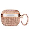Custodia Protettiva Dura Bling Diamond Glitterata con Strass Crystal per Apple Airpods Pro 3/Pro 2/Pro/4/3/2 Borsa per Auricolari Bluetooth