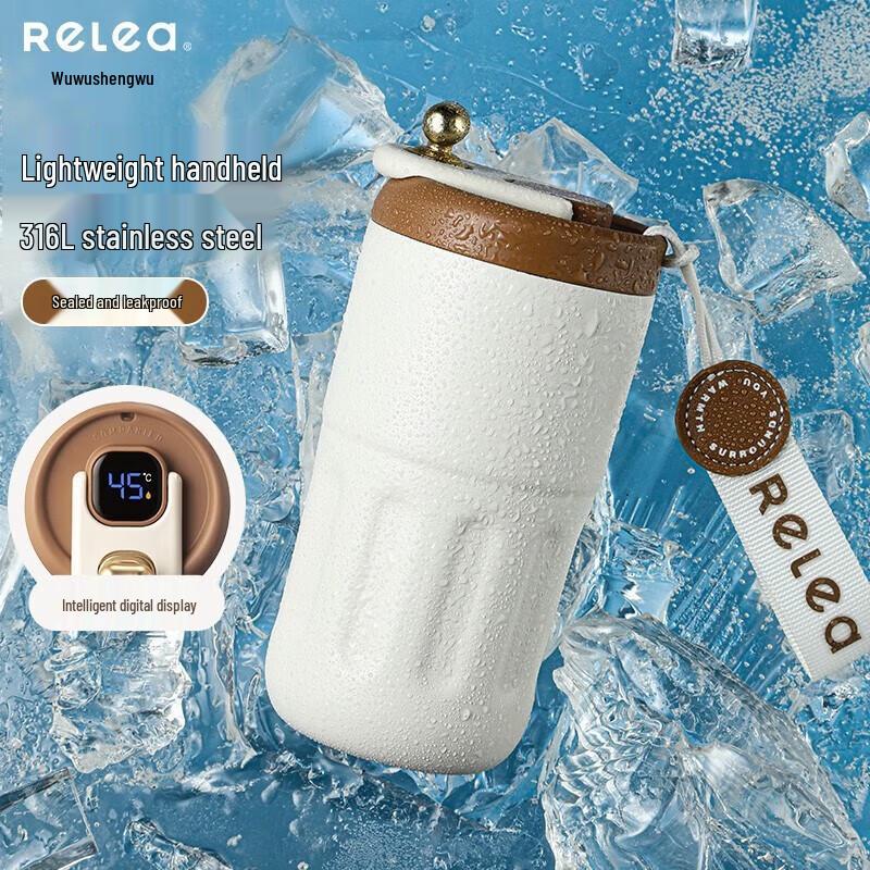 RELEA 316 Stainless Steel Smart Temperature Display Thermos Cup