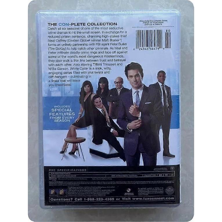 Colletto Bianco : La Serie Completa Stagione 1-6 (Box Set DVD 22 Dischi ) versione inglese