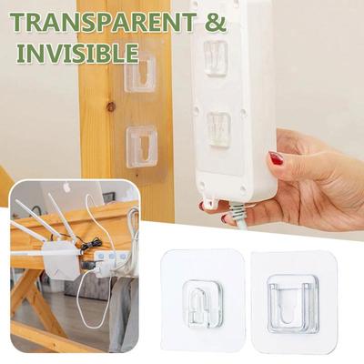 50 Pezzi Ganci Multiuso Ganci Murali Biadesivi Impermeabili Ganci per Vestiti Cappelli Asciugamani Ganci per Porta Cucina Bagno
