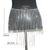 Waist Chain Body Chainsexy Shiny Tassel Rhinestone Skirt Belly Dance Body Chain