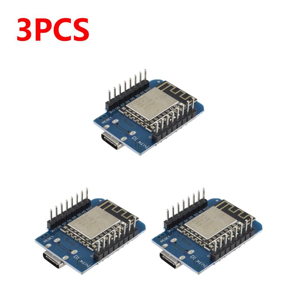 1-5PCS ESP8266 ESP-12F D1 Mini WIFI Development Board CH340 Type-C D1 Mini Nodemcu Lua WiFi IOT Board Compatible with Arduino