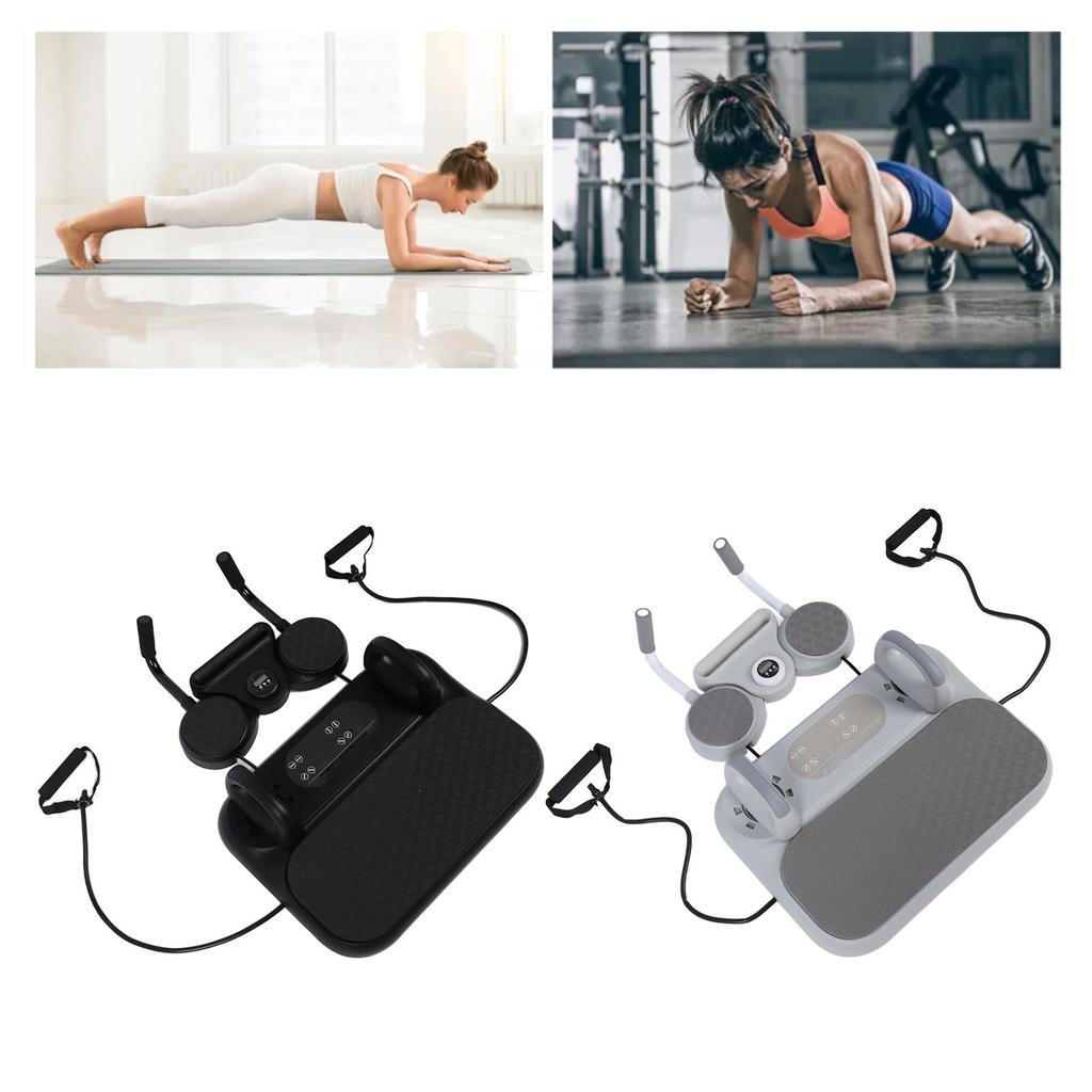 6 in 1 Multifunctional Fitness Board Portable Home Gym System Abdominal Fitness Automatic Rebound Ro