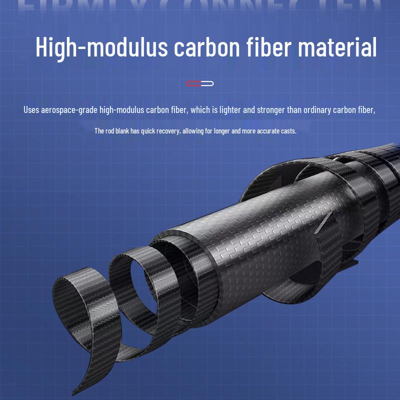 Portable Carbon Fly Fishing Rod 