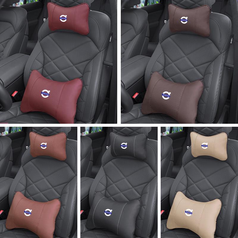Car Seat Head Support Cushion Lumbar Pillow Interior Accessories For Volvo V60 V40 S90 XC40 S80 V90 EX30 EX90 EM90 C40 S40 S80L