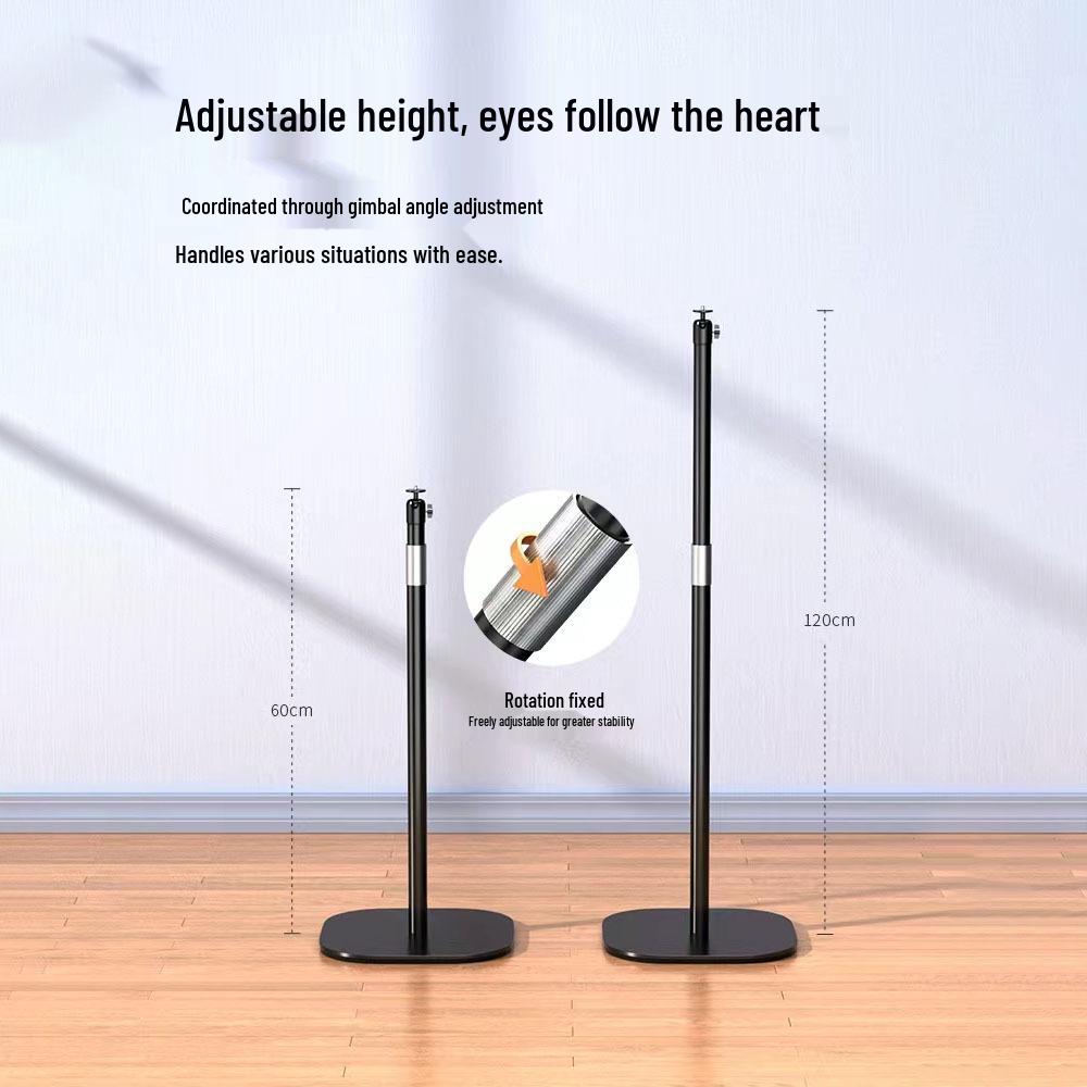Dual-Use Projector and Phone Stand with Telescopic Adjustment, Punch-Free Tray for Home or Office.