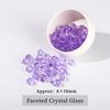 50 Pcs/lot Colorful Glass Crystal Bead AB Color Faceted Shiny Water Drop Bead for Jewelry Making DIY Necklace Earrings Accessory