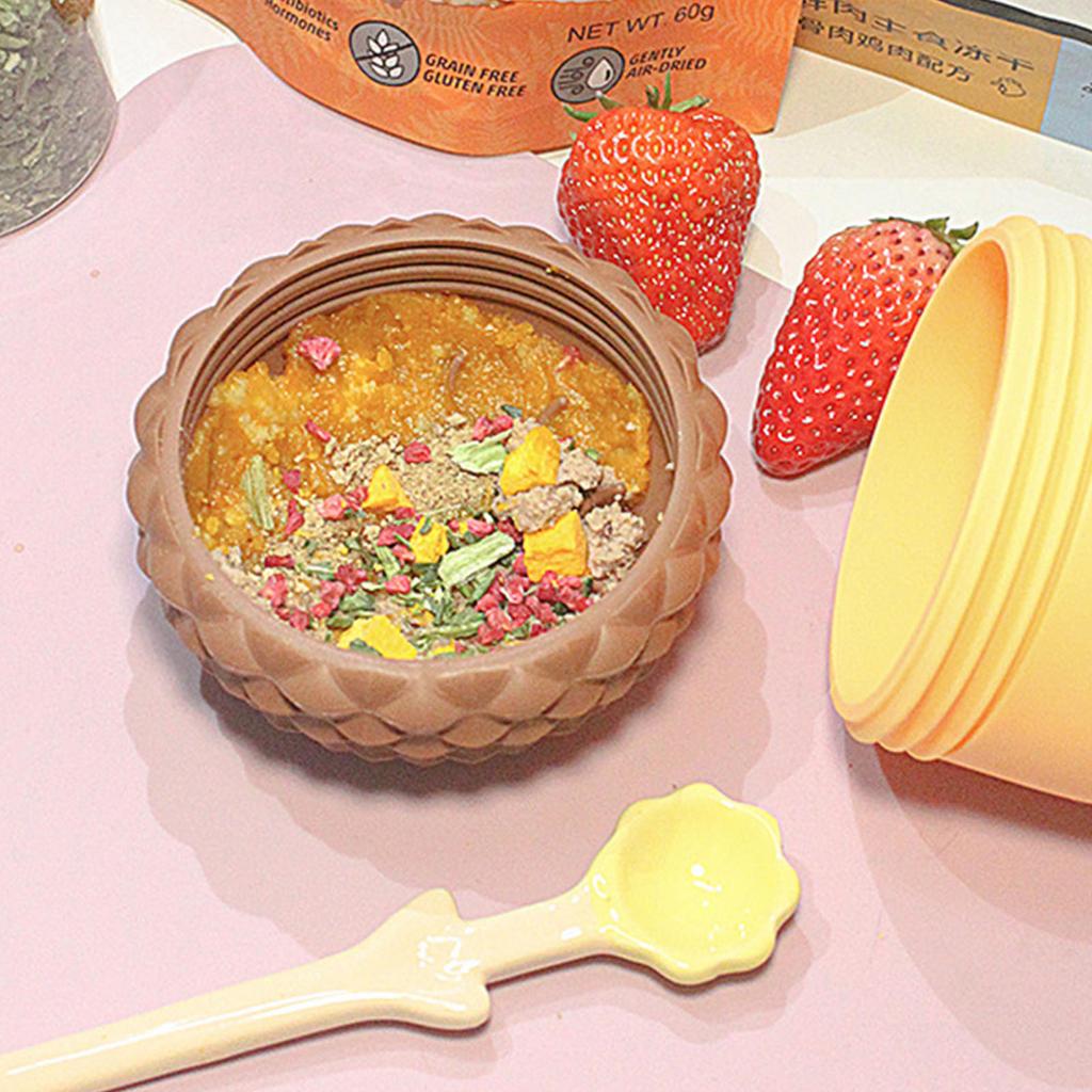 Pet Food Dispensing Toy Bite Resistant Interactive Slow Feeding Silicone Pet Treat Puzzle Ball for